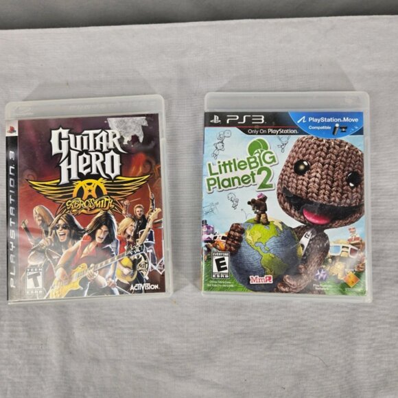 PS3 Lot of 10 PlayStation 3 Call Duty, NBA, Guitar, MLB, Uncharted 2, Speed Work - Picture 7 of 8